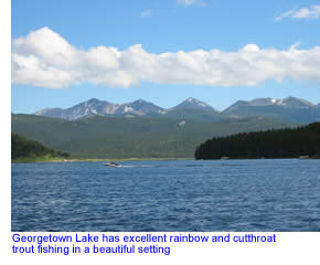 Georgetown Lake in Southwest Montana