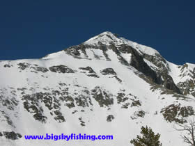 Chutes on the "South Wall" at Big Sky