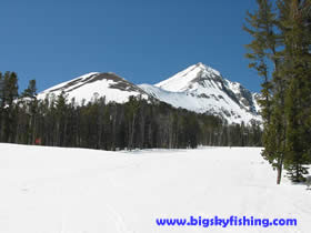 Lone Peak Summit from the Lower Mountain