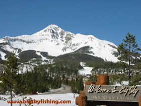 Entrance to Big Sky Ski Resort