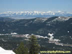 Another view of the Crazy Mountains from Bridger Bowl