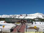 The Base Lodge and the Mountain at Bridger Bowl