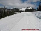 Intermediate Ski Run