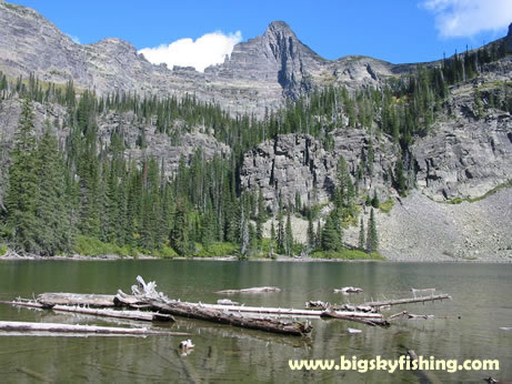 Snyder Lake in Glacier National Park