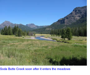 Soda Butte Creek in Yellowstone National Park