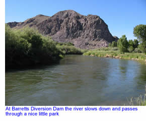 Beaverhead River near Barretts Diversion Dam