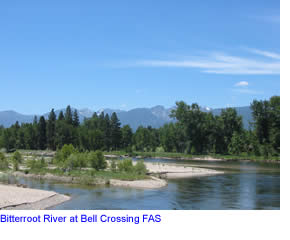 Bitterroot River at Bell Crossing FAS