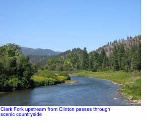 Clark Fork near Clinton