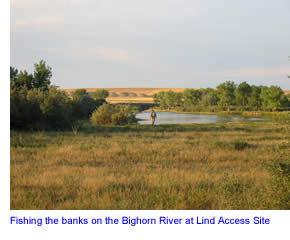 Bighorn River at Lind Access Site