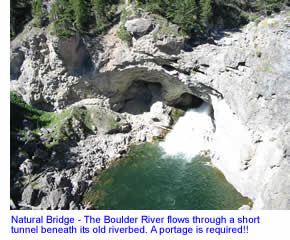 Natural Bridge on the Boulder River