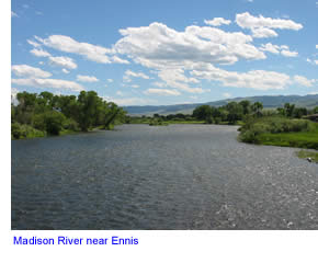 Madison River near Ennis, Montana
