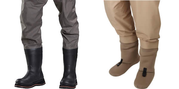lightweight waders with boots