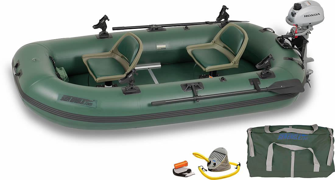 Inflatable Row Boat Modified into a Legit Fishing Boat?! How to Make It 