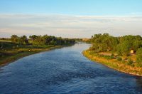 Der Bighorn River in Montana